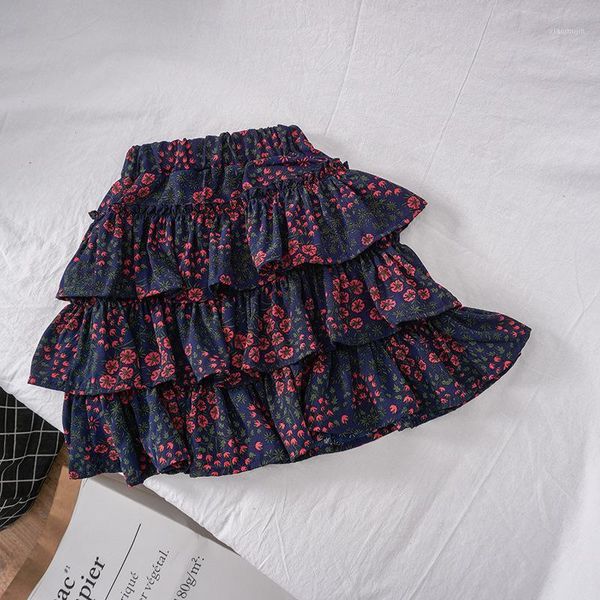 

spring summer baby toddler tutus girls tutu cake skirts kids ball gown floral long skirt girl princess child clothes, Blue