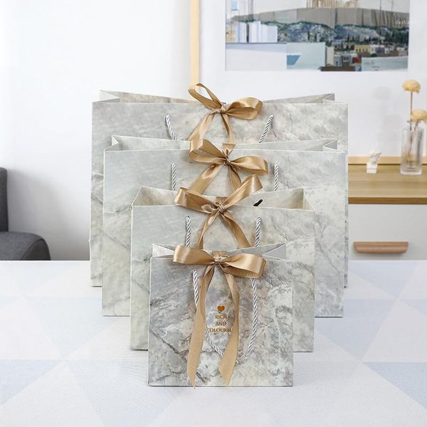 

1pc marble pattern packaging bag fashion gift wedding candy birthday box bags favour wrap1