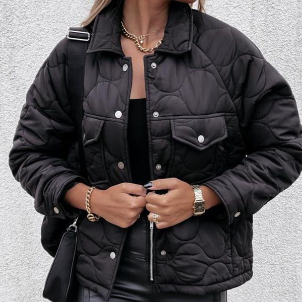 

women's jackets women winter padded coats plus velvet cotton wadded jacket medium long parkas thick warm hooded quilt snow outwear, Black;brown