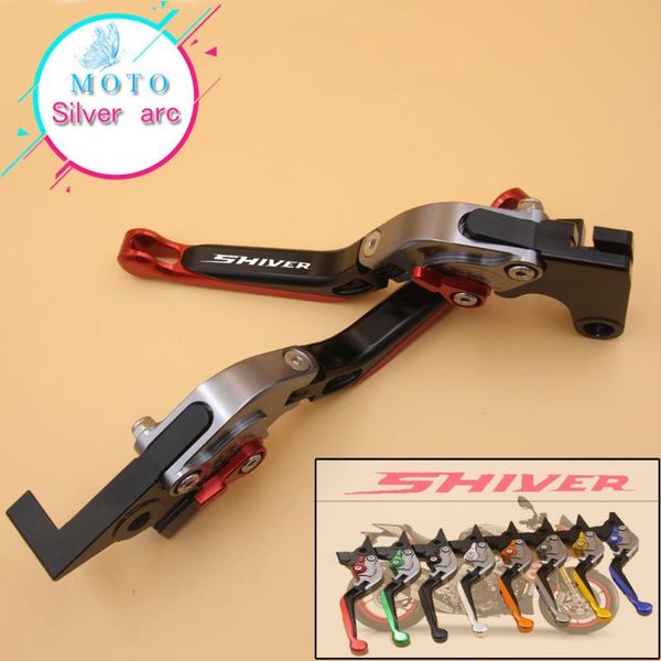 

motorcycle brakes cnc adjustable folding brake clutch levers for aprilia shiver / gt 2007 2008 2009 2010 2011 2012 2013 2014 2021