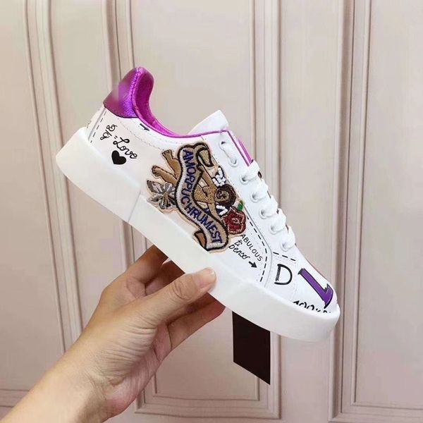 

new arrival casual shoes white black red fashion mens women leather breathable shoes open low sports sneakers ljfheujk, Red;white