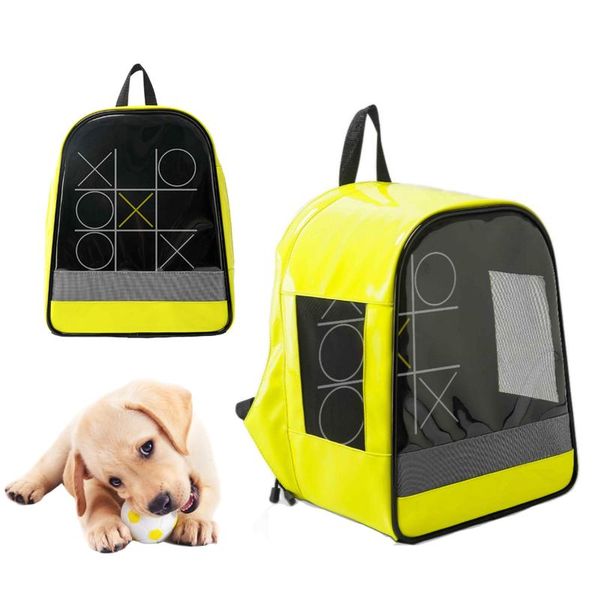 

dog car seat covers pet cat backpack puppy carrying bag fashion transparent leather carry outdoor carrier