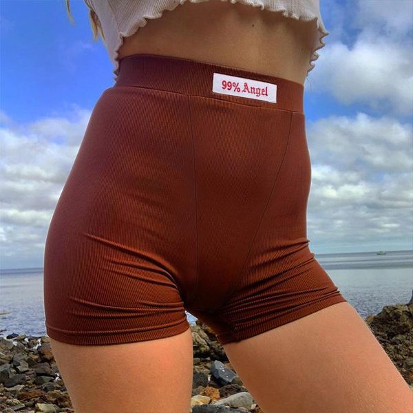 

women shorts elegant white slim casual female stretch trousers leggings ribbed knitted motorcycle women's, White;black