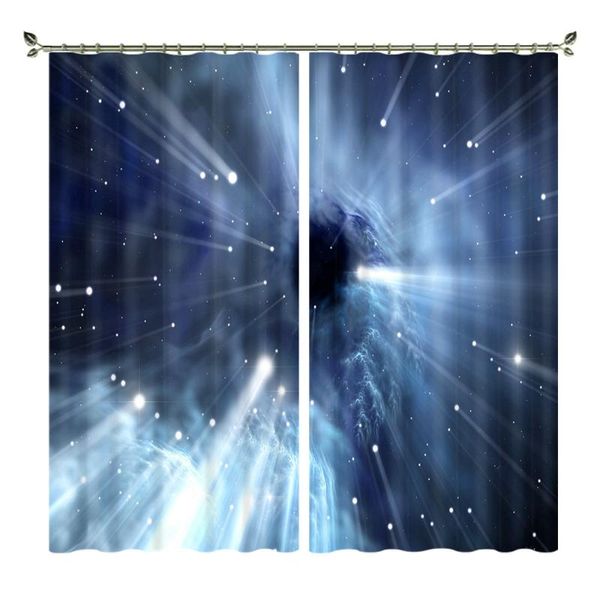 

curtain & drapes babson star 3d digital printing shading personality diy universe creative