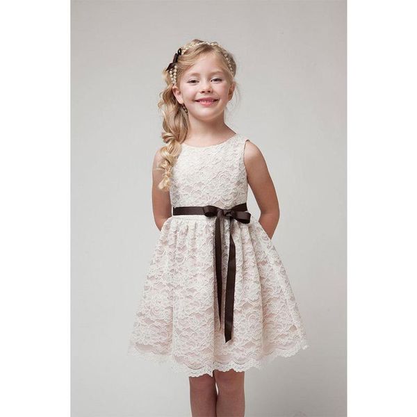 

girl's dresses dress summer children's clothing lace kid's wear costume princess cute sleeveless bow white wedding party, Red;yellow