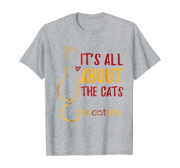 

it's all about the cats teeshirt #2 design, White;black