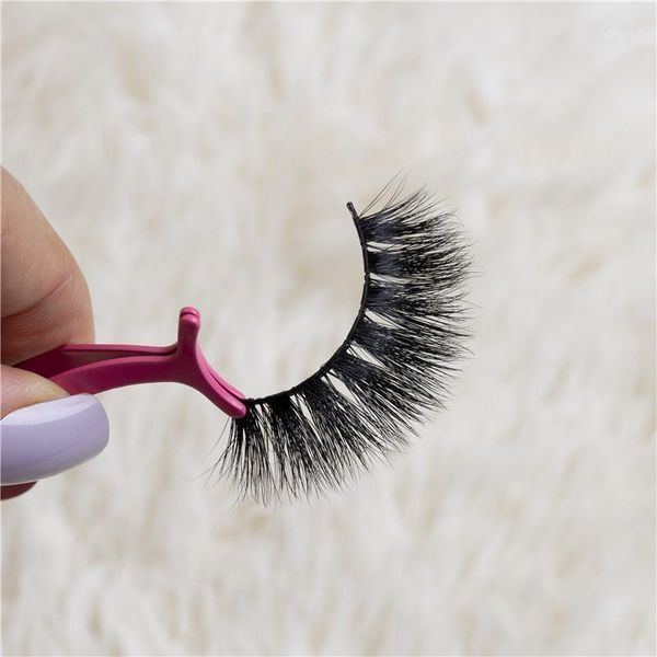 

wholesale silk eyelashes natural long mink lashes false1