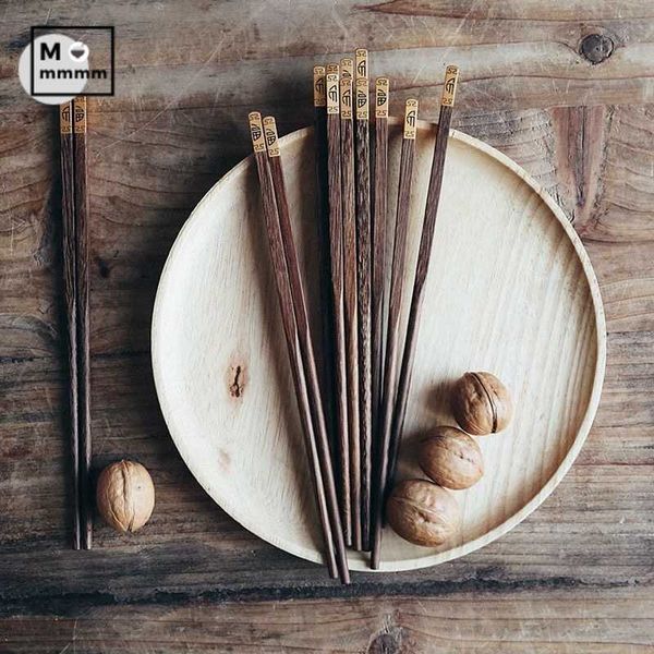 

chopsticks natural wood wedding gift set wooden tableware japan for sushi chinese fast noodles