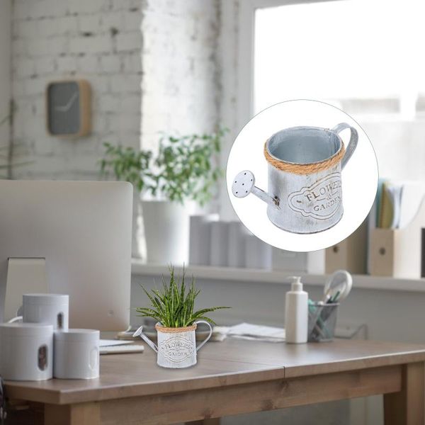 

vases 2pcs nordic style antique iron vase succulents flower pot dried