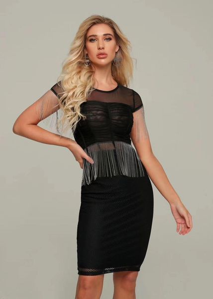 

dresses summer fashion o neck mesh tassel black designer evening party vestido, Black;gray