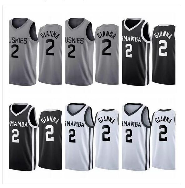 

stitched gianna maria onore jersey uconn huskies special tribute college 2 gigi mamba memorial basketball jerseys, Black