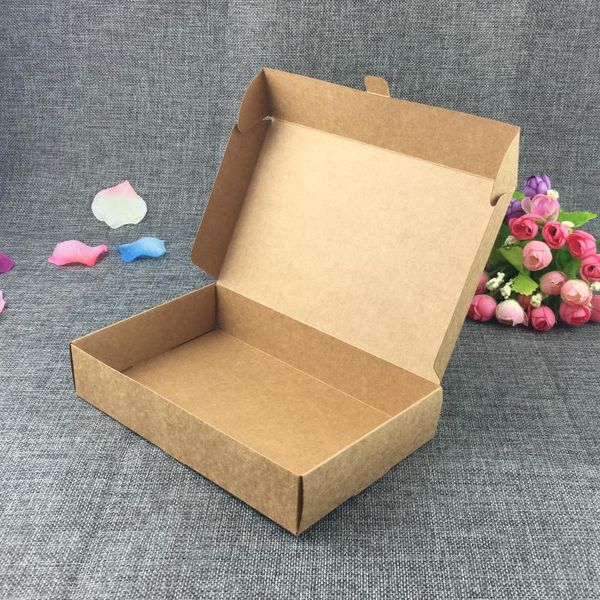 

gift wrap 48pcs/lot natural kraft packaging box blank brown diy handmade soap wedding party favor wrapping supplies 3 size