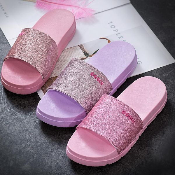 

casual women's slippers wear high heeled house women shoes 2021 for, Black