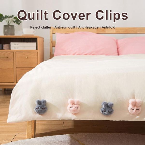 

8pcs quilt fasteners clip blanket fixer non-slip plastic blankets fastener clips cover duvet sheet sleep anti-run device clothing & wardrobe