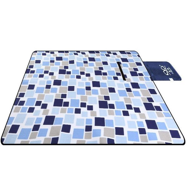 

outdoor pads hobbylane lightweight waterproof sandproof camping picnic carpet folding no sand lattice beach mat blanket random color