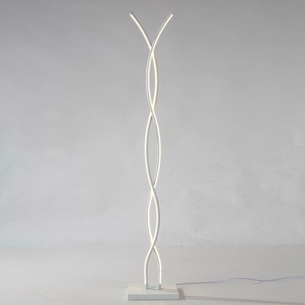 

floor lamps modern cross led iron lights rotating dimming switch bedroom living room standing decor