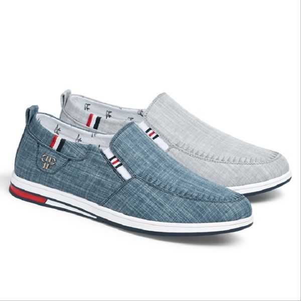 

men running shoes grey blue breathable comfortable mens trainers canvas shoe sports sneakers runners size 40-44 04