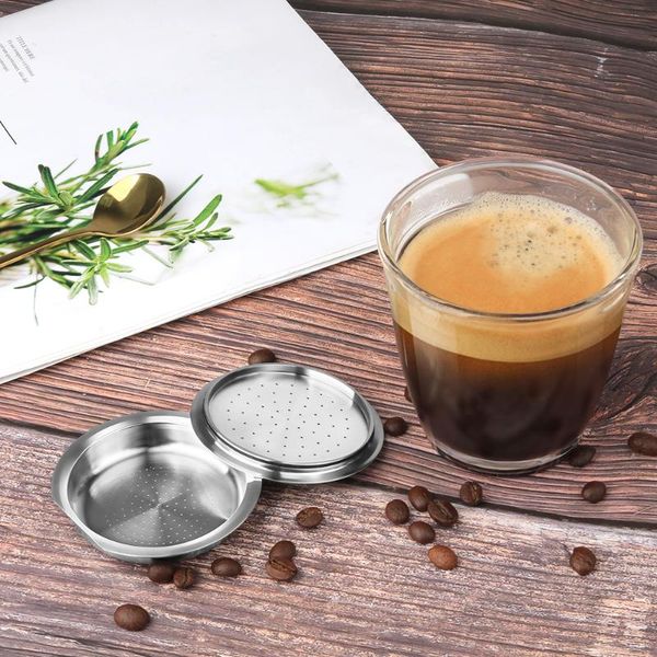 

coffee filters stainless steel caps for philips senseo machine rechargeable filter tools coffeeware