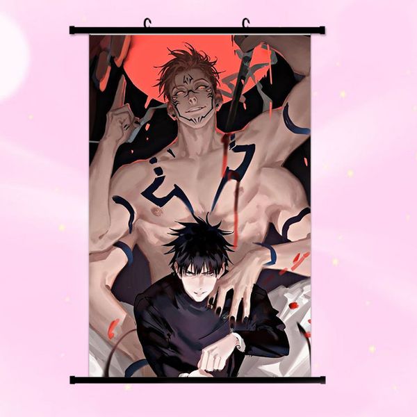 

jujutsu kaisen fashionable personality character animation hanging paintings, high-quality clear patterns, not easy to fade and waterproof
