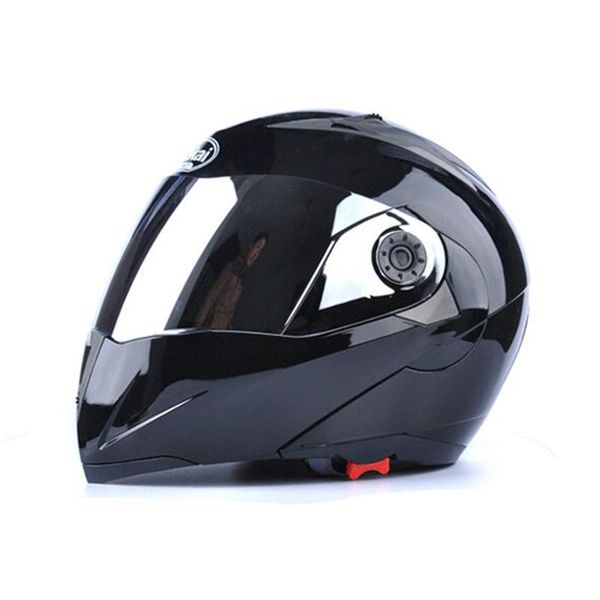 

motorcycle helmets helmet flip up sliver visor double riding racing casco dot ece chopper bike
