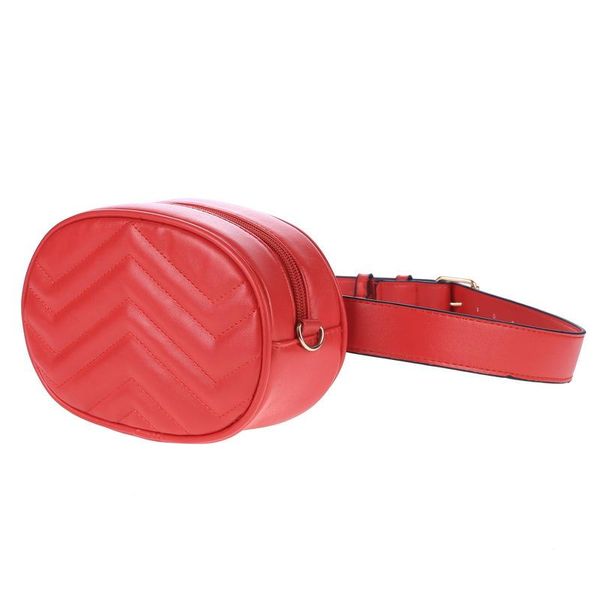 

waist bags famale luxury round fashion rhombic leather chest bag woman wallet designer phone pack messenger packs belt 2021