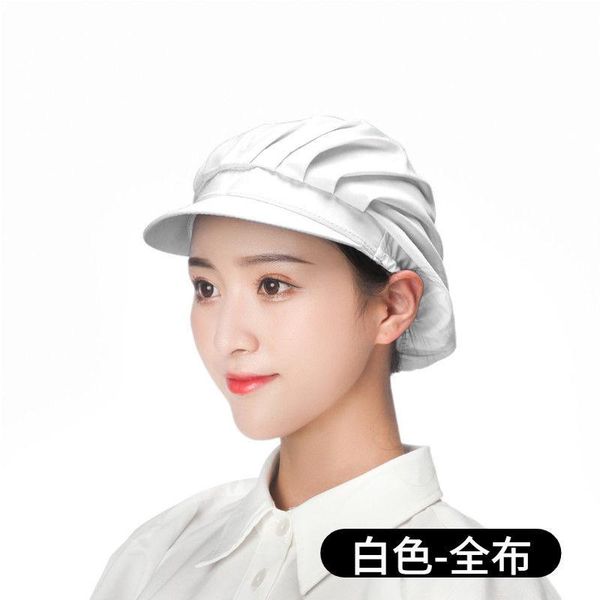 

beanie/skull caps women work cap shop factory dust proof breathable bakery and confectionery clover kitchen chef's c271, Blue;gray