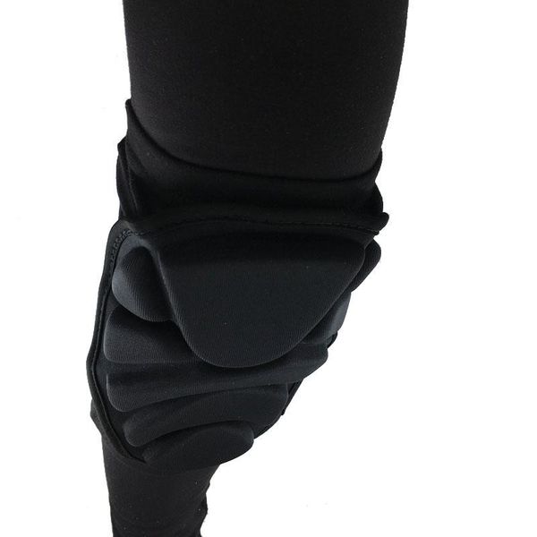 

pair impact resistant knee protector roller skating skiing xs to xl 2cm multifunctional pads thickness eva padded outdoor elbow &, Black;gray