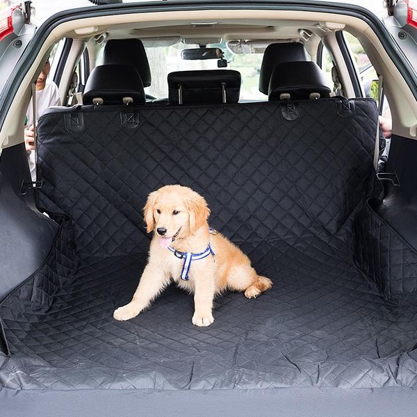 

cat carriers,crates & houses car dog seat cover trunk mat tarpaulin waterproof oxford cloth extended version pet carriers protector hammock