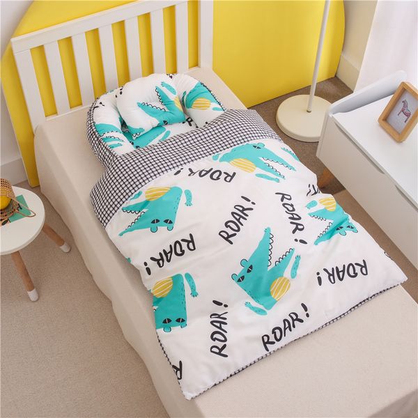 

85X50cm Portable Baby Bed Crib with Quilt Pillow Cushion Cotton Baby Nest Bed Bassinet Cunas Para Bebes Bedding Set Cot Sleeper