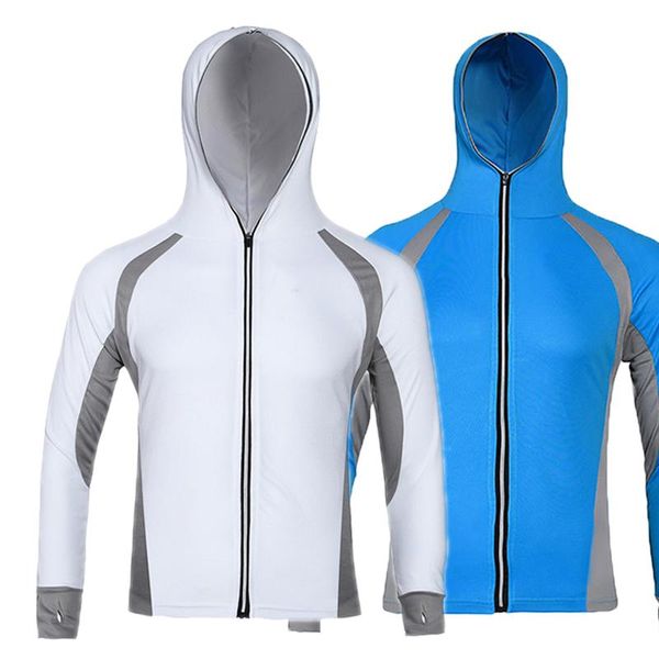 

racing jackets summer men women cycling jerseys fishing mountain bike suit quick drying breathable riding sunscreen hooded sports bcc0118m, Black;red
