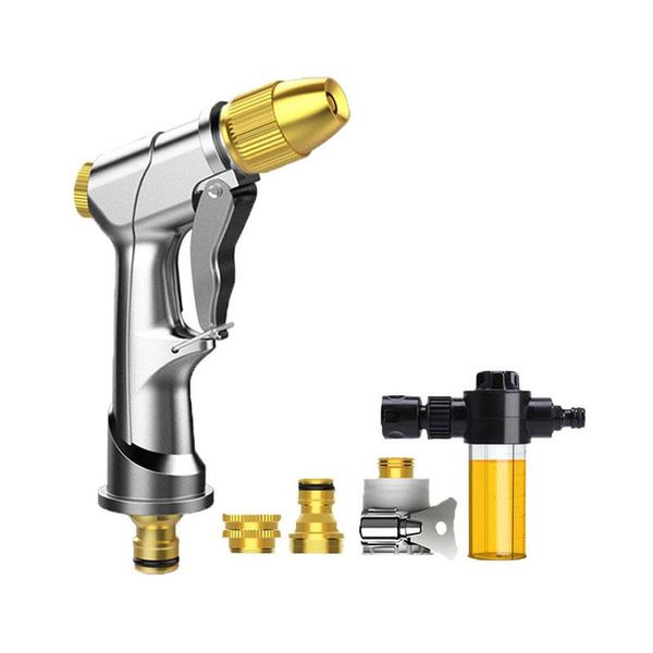 

watering equipments domestic multifunctional garden sprinkler spray gun high pressure foam car wash nozzle tools