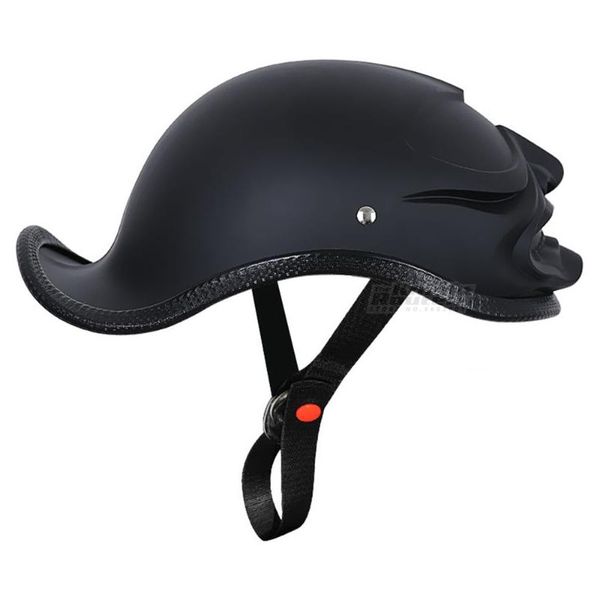 

motorcycle helmets black retro helmet vintage moto motobiker men motocross riding biker open face half summer casque casco women