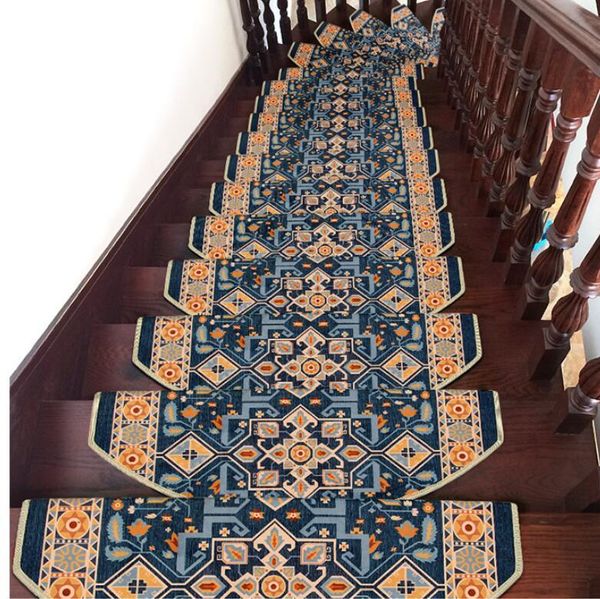 

carpets 10pcs european stair mats step glue-self-adhesive carpet solid wood non-slip 24x65cm for 25cm width stairs