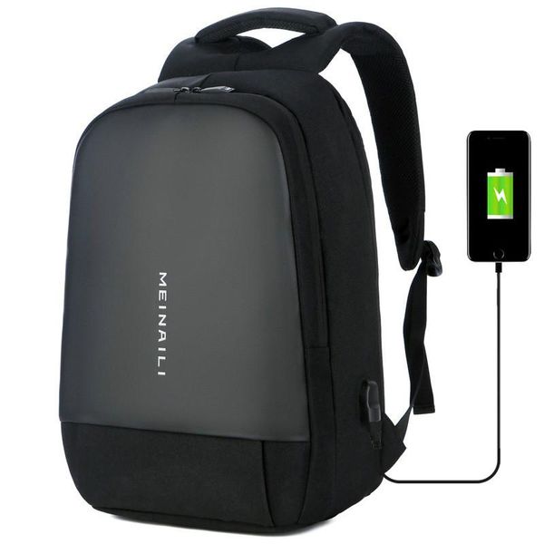 

backpack men women lap15.6" usb charge computer backpacks anti-theft waterproof school bags for teenage boys girls