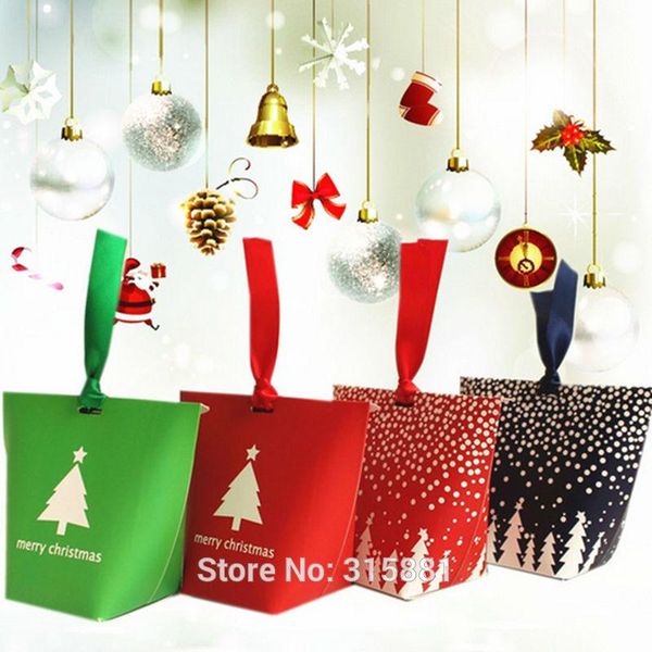 

gift wrap christmas square bottom box,christmas favor box, decoration, holiday box 30pcs/lot