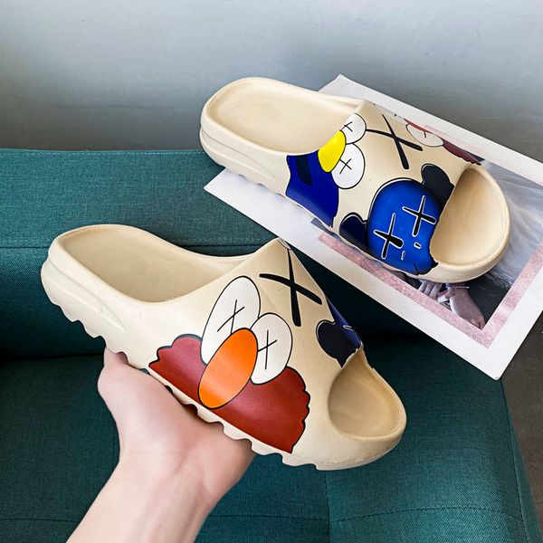 

putian coconut slippers men tide over poison zlh, Black