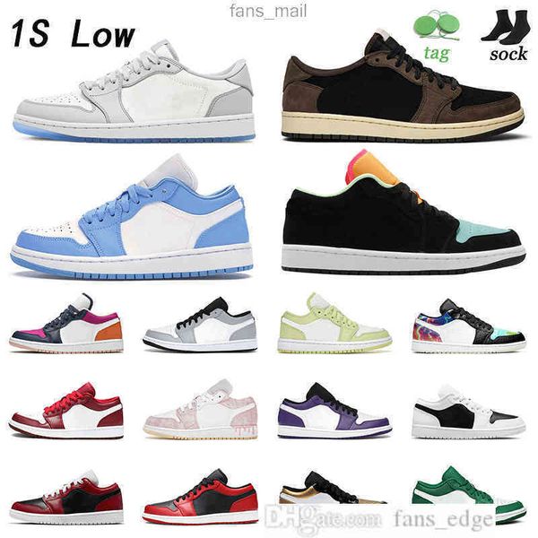 

2020 arrival basketball shoes low 1s jumpman 1 light smoke grey university red black mocha aurora green unc galaxy limelight mens sneakers t