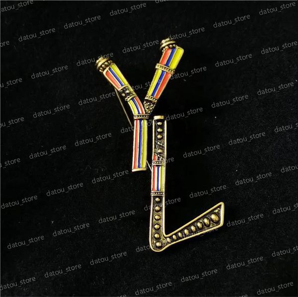 

fashion women clothes accessories designer brooch ladies luxurys designers jewelry gold big letter brooches womens pins breastpin brosche, Gray