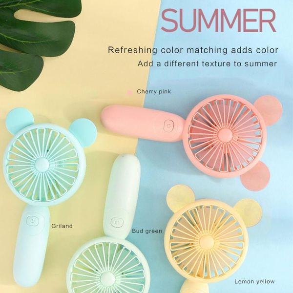

electric fans second-speed rechargeable handheld mini deskfan