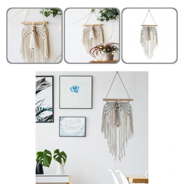 

tapestries wall tapestry cotton line woven no odor decorative fashion crochet decoration