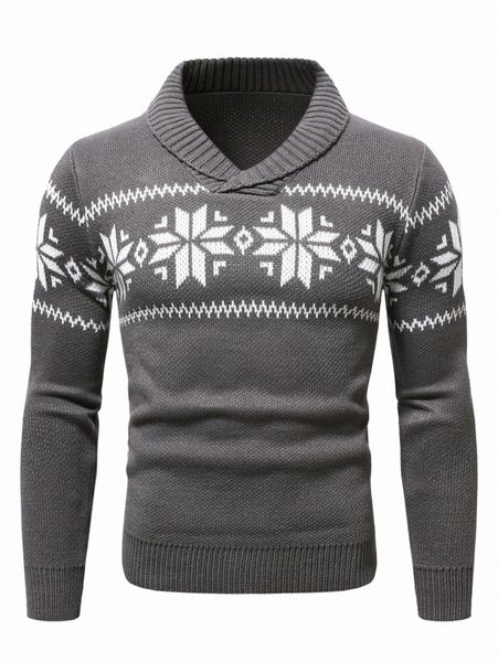 

men geo pattern sweater 64ca#, White;black