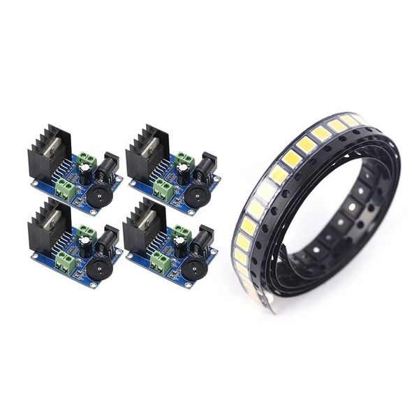 

& mp4 players 4pc tda7297 dual-channel audio power board module 1set led backlight 1210 3528 2835 3v 1w 92l lm cool white