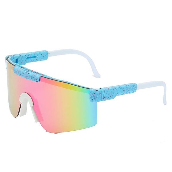 

mirrors fashion big frame coated sunglasses, outdoor sports riding goggles