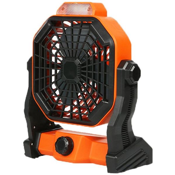 

portable desk fan with led light, rechargeable usb table fan, quiet battery operated powered for office bedroom electric fans