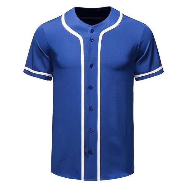 

men's t-shirts summer style baseball jersey series sports coat, White;black