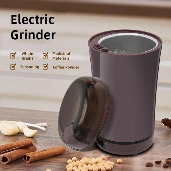 

manual coffee grinders electric grinder stainless steel mill cereals nuts beans spices grains grinding machine kitchen gadget tool