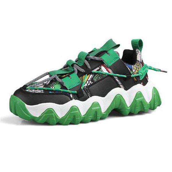 

2020 men's fashion casual outdoor sports high quality male Tenis Ayakkabi, Yellow