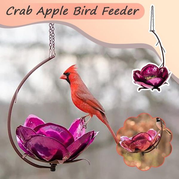 

other bird supplies feeder hanging automatic feeding crab apple flower hummingbird feeders for outdoor