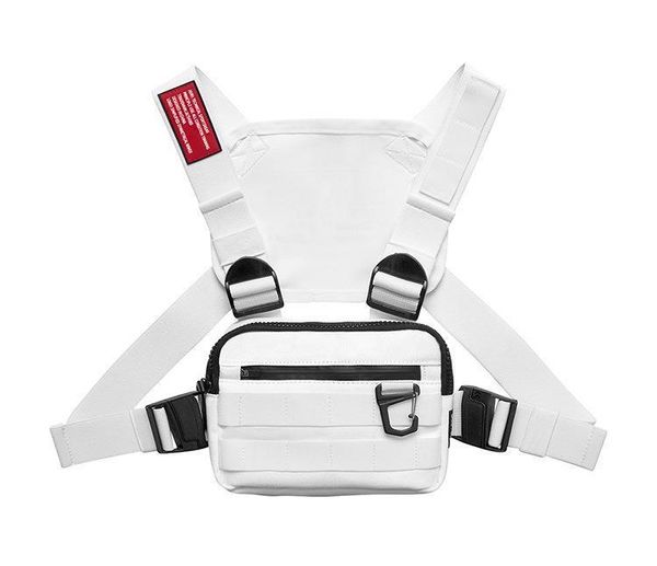 

trendy chest rig bag for men women outdoor streetwear hip hop chest bags men disco tactical vest small square chest packs