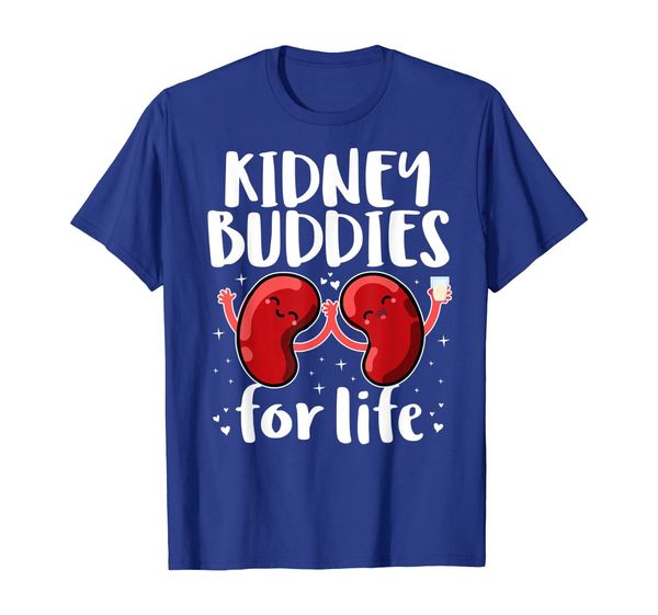 

kidney buddies for life shirt donor recipient gifts, White;black